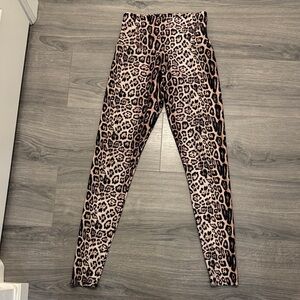 Onzie Leopard Print High-Waist Leggings